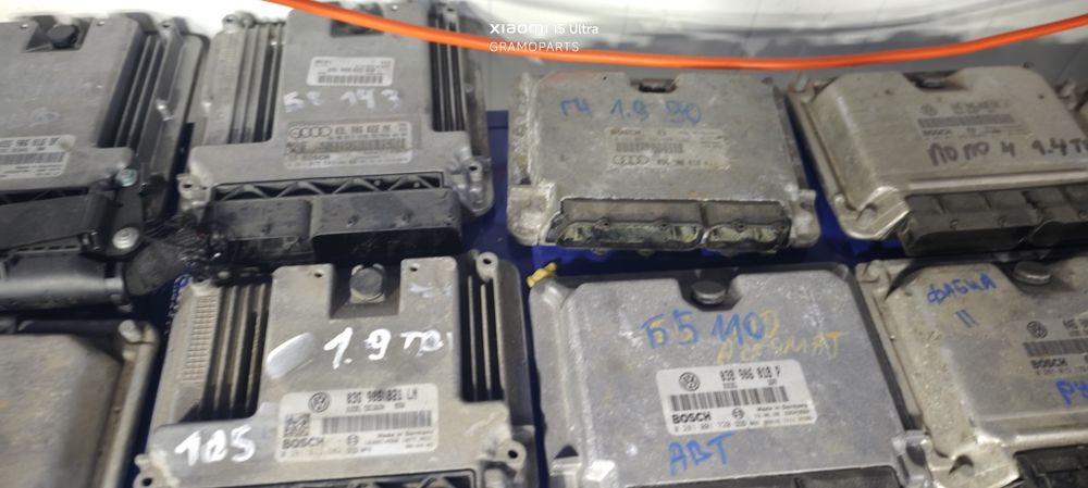 Компютри за двигател (ECU) за VW, Audi, Seat, Skoda - Bosch / Magneti