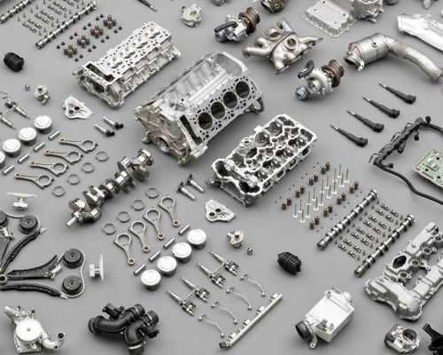 Piese motor camion Mercedes Actros MP4 - set motor Mercedes Actros MP4