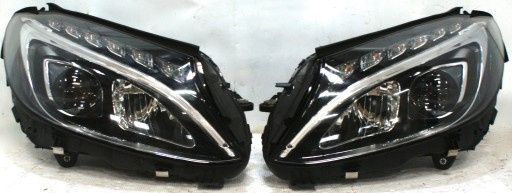 MERCEDES W205 C Class far full led stanga dreapta faruri ils led xenon