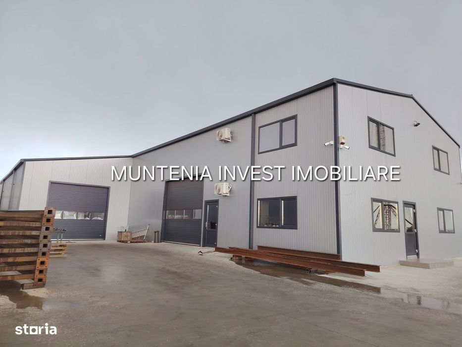 Hala  480 mp +birouri. Ștefănești