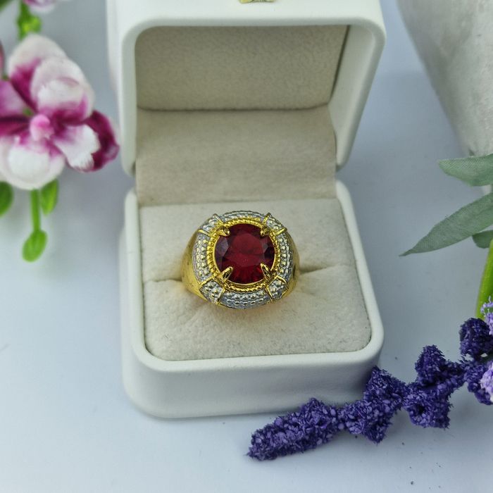 Мъжки пръстен златисти и сребристи