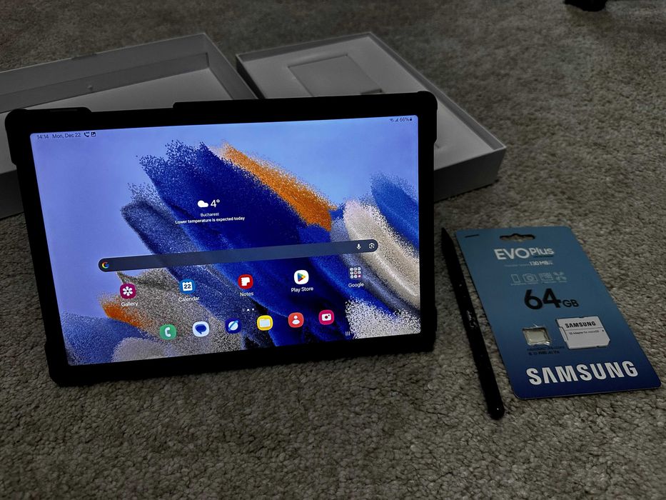 Tableta Samsung Galaxy A8, 32 Gb, WIFI si 4G, REDUS 45% Impecabila !