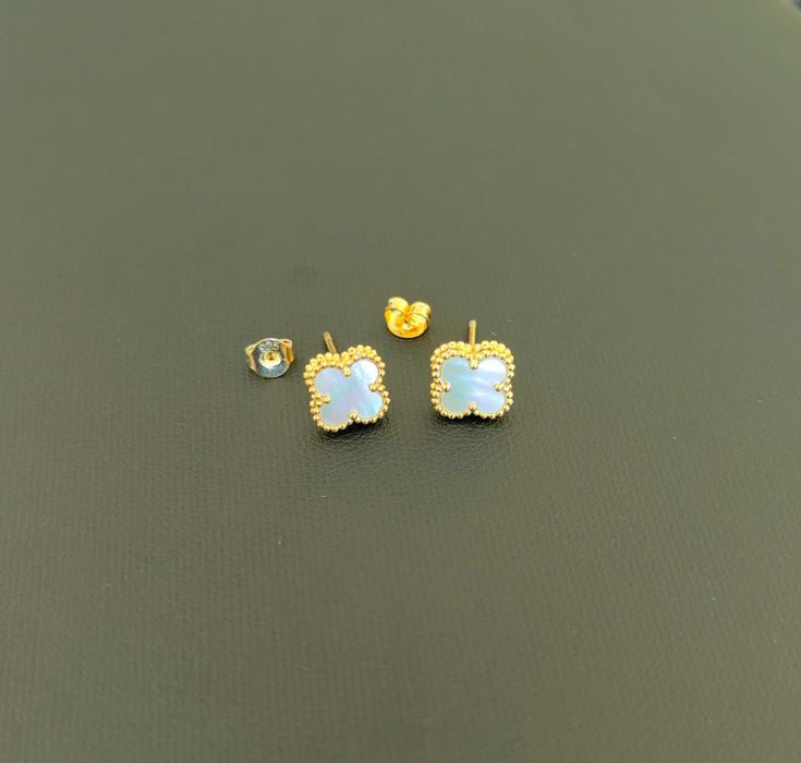 Van Cleef & Arpels VCA Sweet Alhambra earstuds,  дамски малки обеци