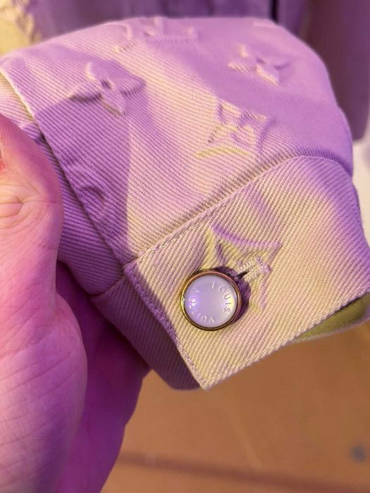 Jacheta Blugi Denim LV Crem