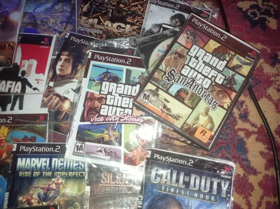 Диски от Sony Playstation 2