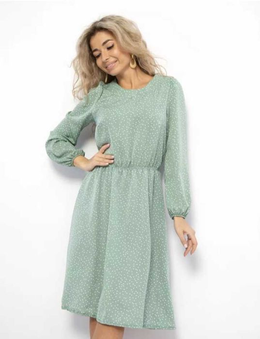 Платье шифон 54 (Б/у)