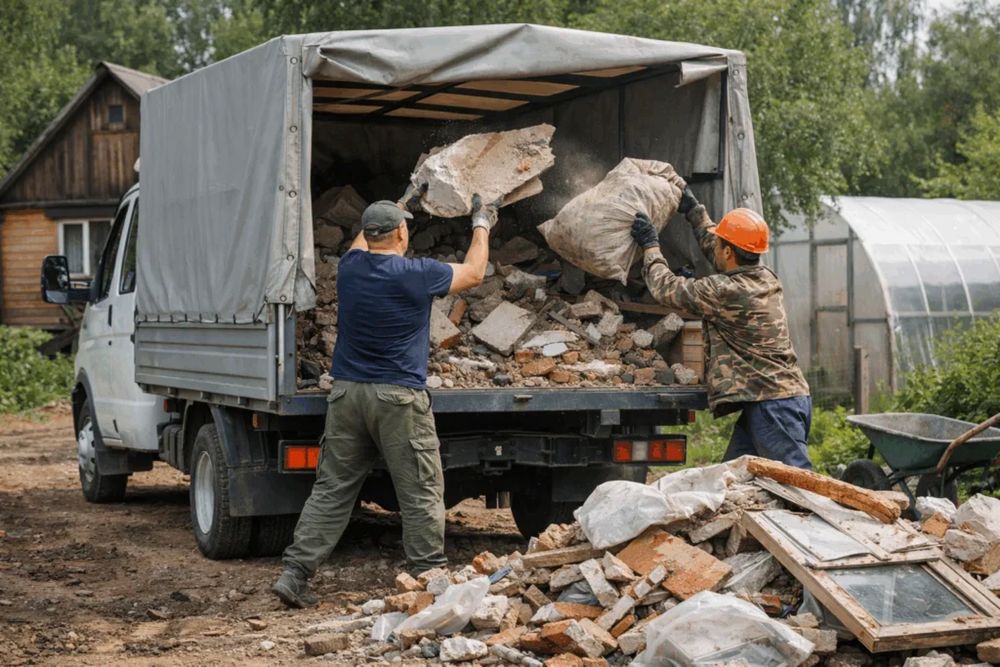 Вывоз Мусора с Выносом и Погрузкой