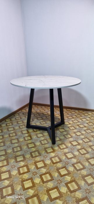 Круглый стол. Стол лофт. Dumaloq stol