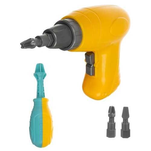 Атрактивен конструктор с динозаври и инструменти за сглобяване