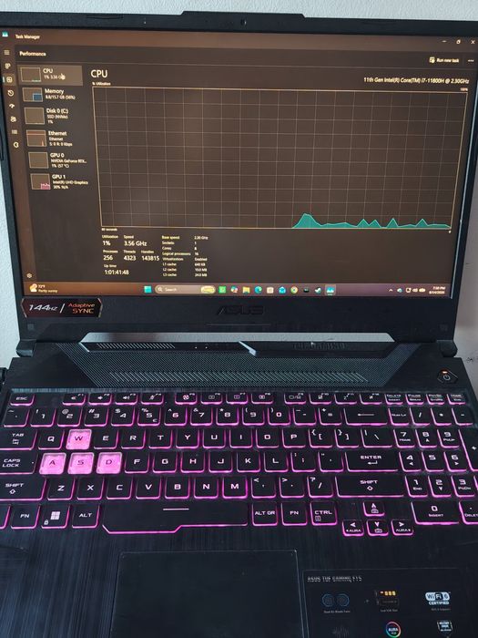 Vând laptop asus tuf f15-in stare impecabila