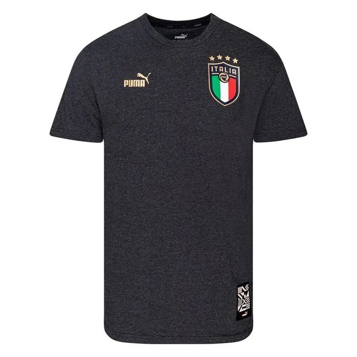 Puma FIGC Italy Shirt оригинална тениска XS Пума Италия памук фланелка