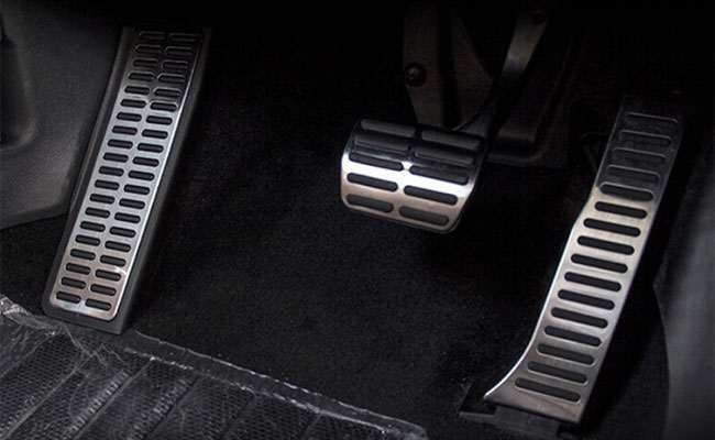 Ornamente INOX pedale si footrest - VW Jetta 6 / Beetle (2011+)