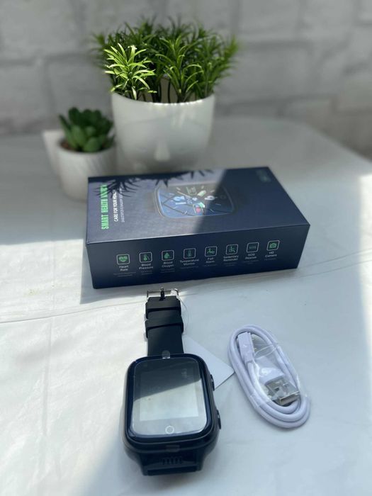 Смарт часовник с GPS, видеоразговори, пулс, IP67, 4G мрежа