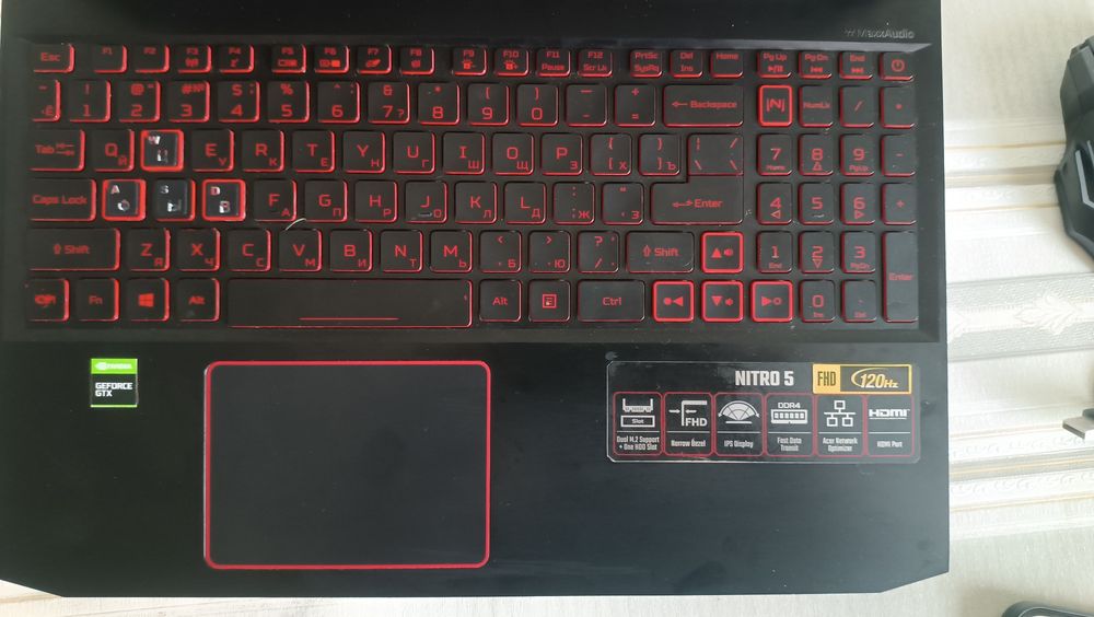 Игровой ноутбук ACER нитро 5