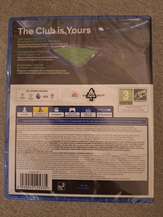 FC 26 за PS4 и PS5