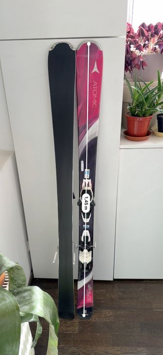 Schiuri damă Atomic Affinity Pure 148 cm + legături + bețe