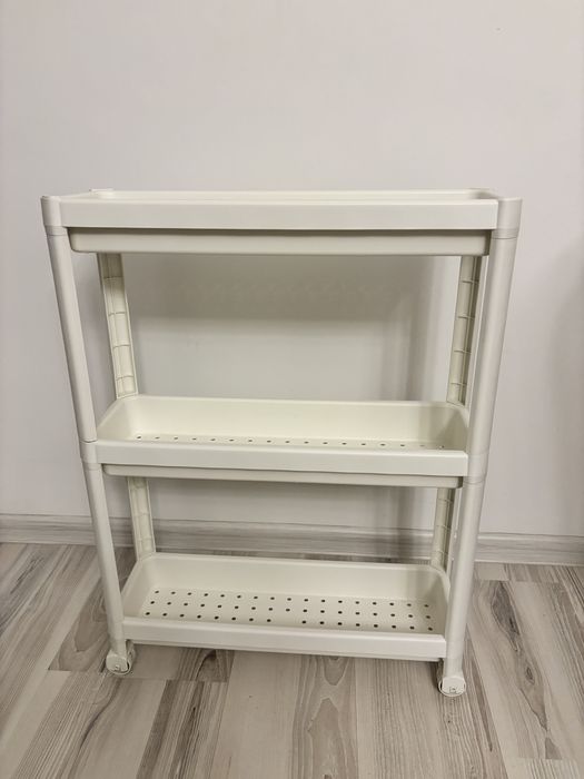 Vand Raft mobil cu 3 polițe   54x18x71 cm