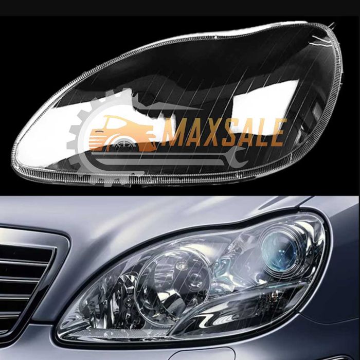 Капаци фарове Mercedes S-Class W220 (03-05) фар мерцедес в220 комплект