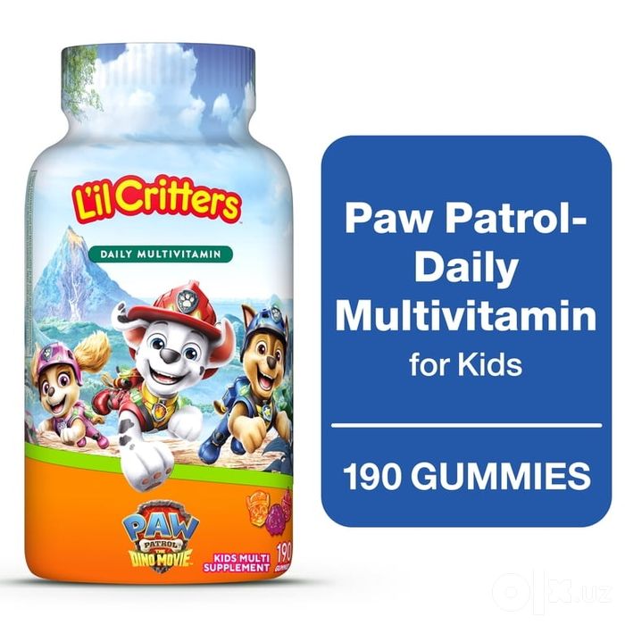 Мулти витаминный комплекс для детей от бренда Lil critters