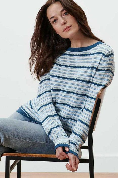 ‼️ Уникальный немецкий свитер в полоску — тепло и стильно! (Германия)