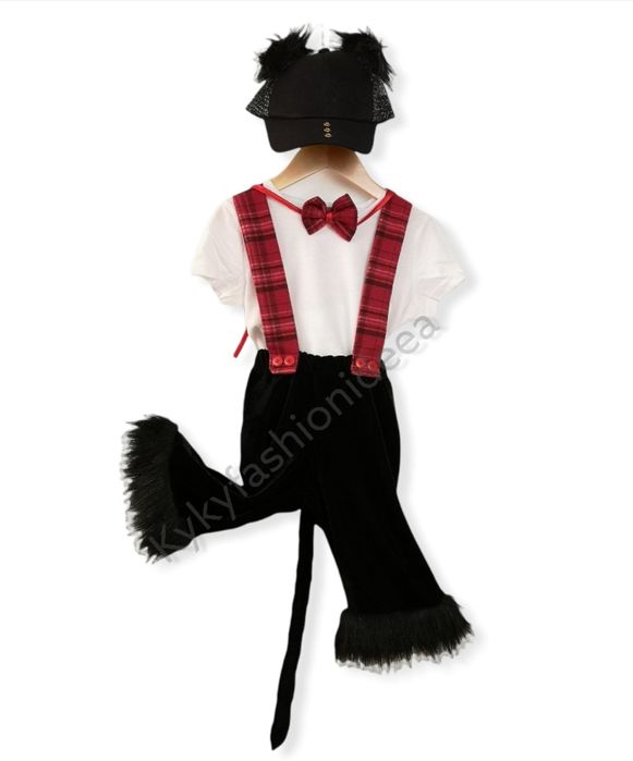 Costum motan pisică băieți costum serbare carnaval halloween