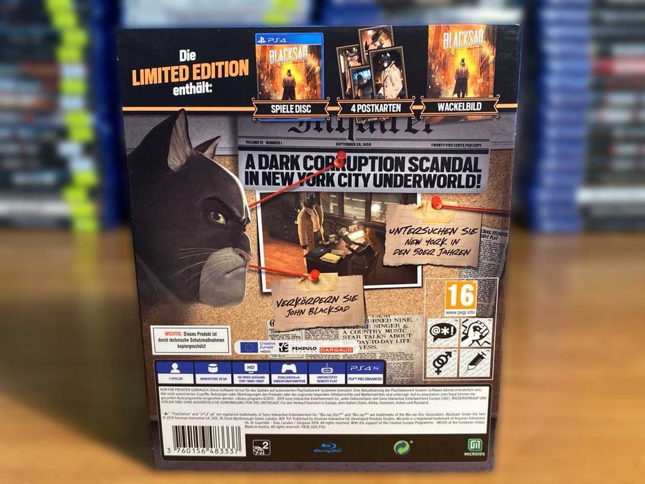 Blacksad: Under The Skin Limited Edition PS4/PS5 Много Игр