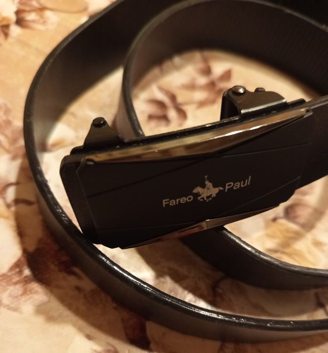 FAREO PAUL Оригинал Автоматичен Нов Мъжки Колан от Естествена Кожа 120