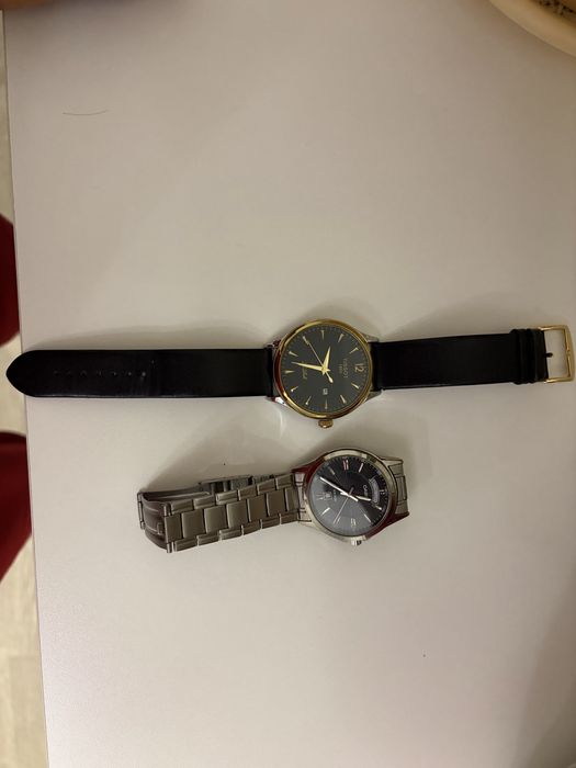 Casio and tissot
