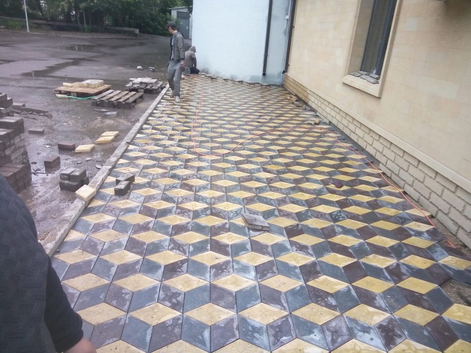 Укладка Брусчатки