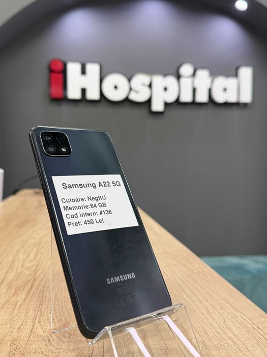 Samsung A22 5G Black Negru 64GB #136