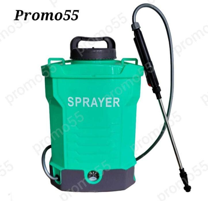 Акумулаторна пръскачка 10л за овошки с телескопична дръжка и аксесоари