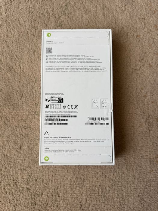iphone air  512 Gb SIGILAT