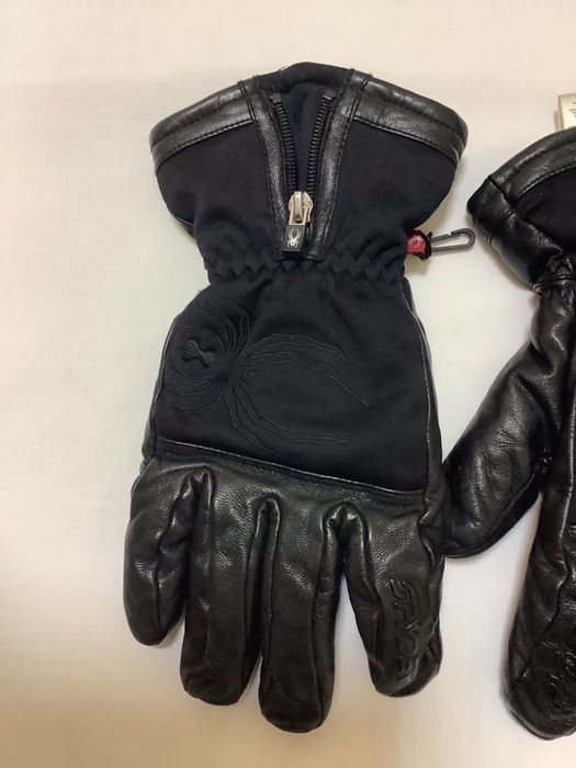 Spyder manusi piele marime M