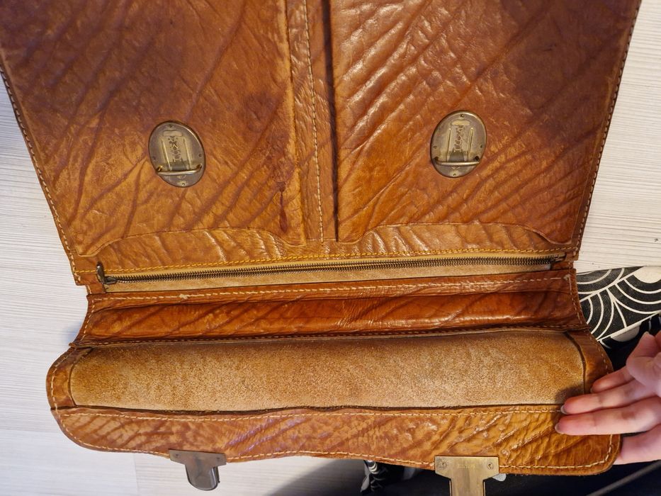 Diplomat geanta piele naturala