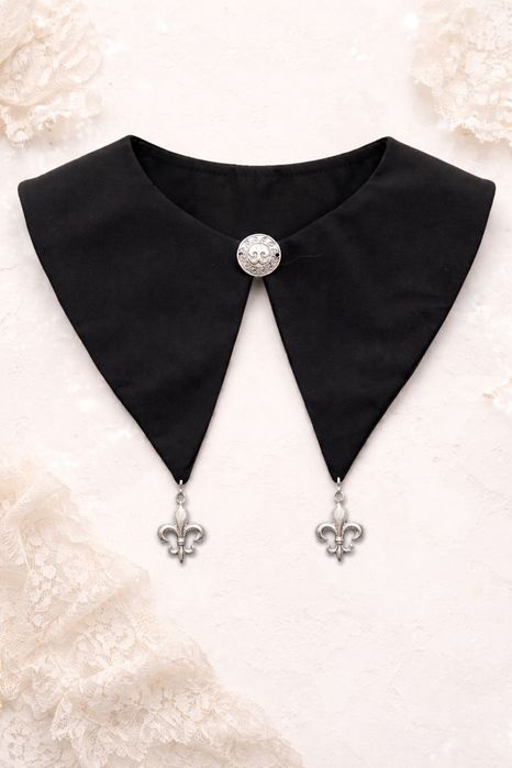 Баска черная сзади корсет