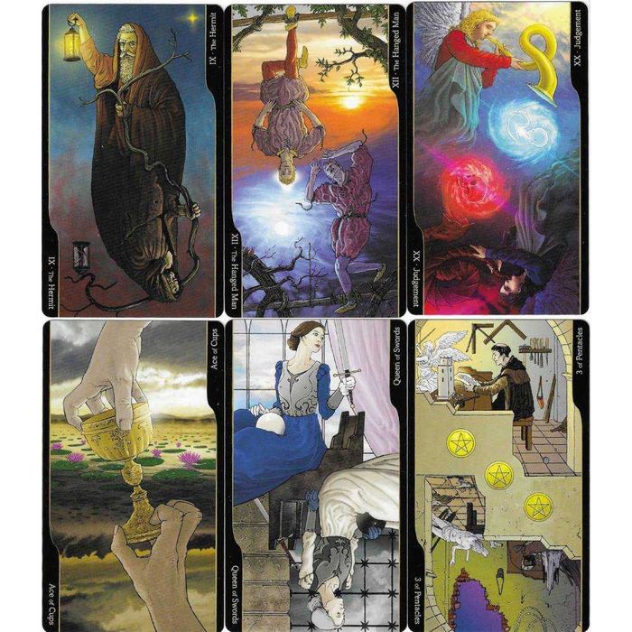 Таро. Tarot Of Oppositions и Spirits of The Woodland Tarot