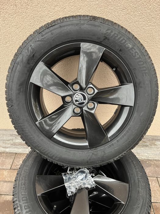 Jante 5x100 NOI originale Skoda Fabia Rapid Scala Vw Polo 185 65 15