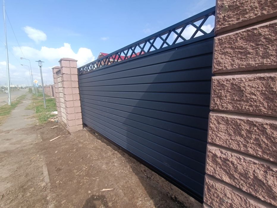 Ворота  автоматически