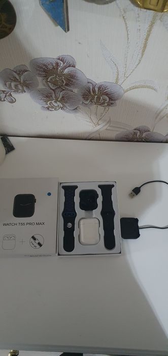 Часы with t 55 pro max