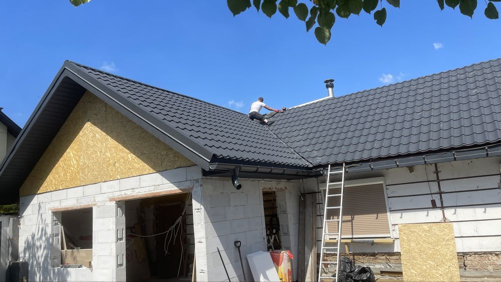 Montaj Tabla  Tigla metalica tigla ceramica jgheaburi-burlane