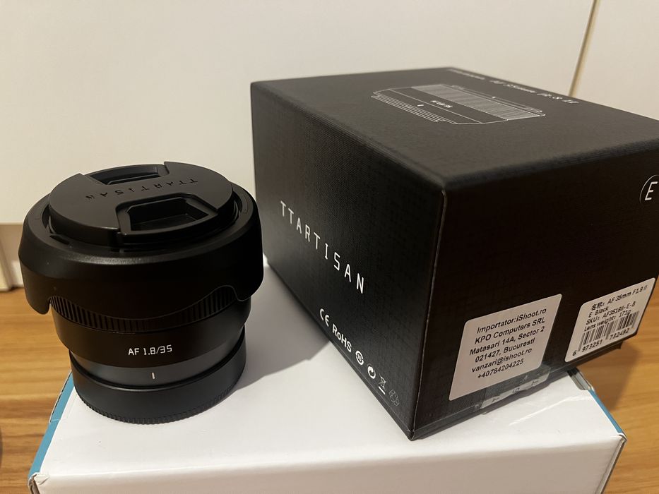 Obiective pentru Sony E/Nex/E-mount (Tamron 24mm f2.8 + TTartisan 35mm f1.8 II)