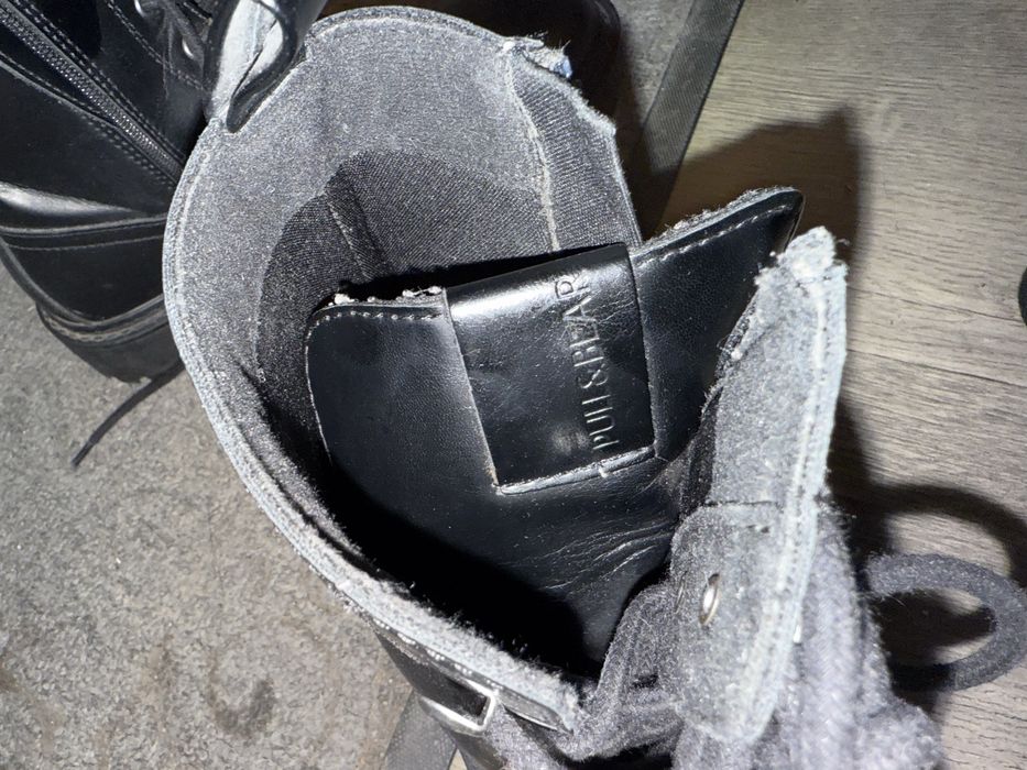 зимние ботинки от pull&bear