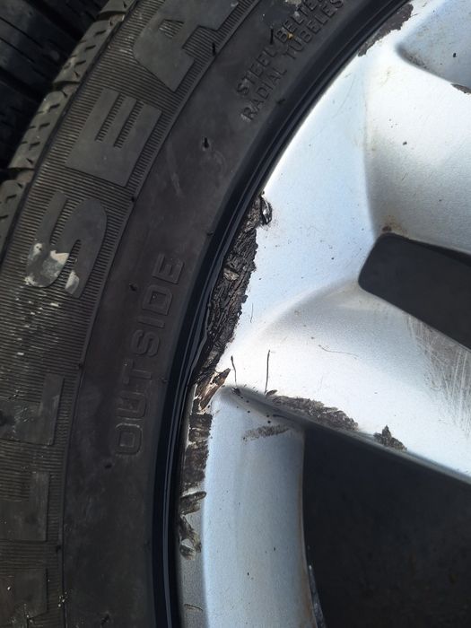 4бр. Джанти с гуми  17 цола 5x108 Peugeot 508 / Пежо 508 2012г.