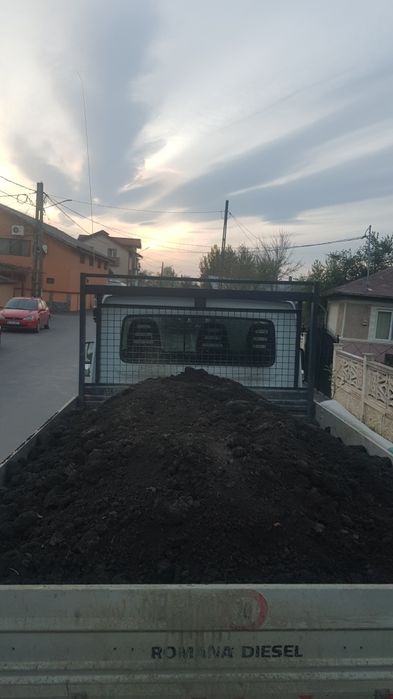 Pamant negru vegetal, pamant de flori nisip balastiera