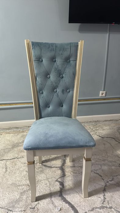 Стулья цвет голубой, новый