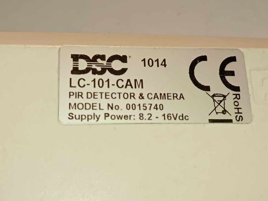 DSC LC-101-CAM PIR detector miscare cu camera video