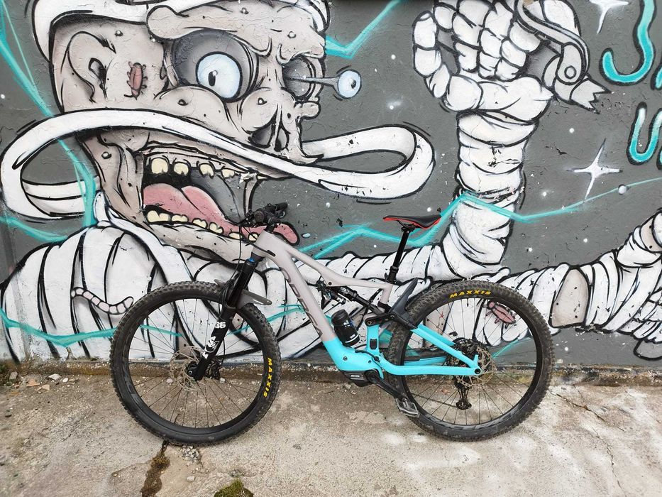 Bicicleta electrica CU ACTE&FACTURA 948km Orbea Rise Marime M FOX 36 motor Shimano