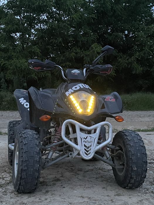 Atv loncin 300(ambreaj lipsa)la schimb pe un motocross sau 4000 lei