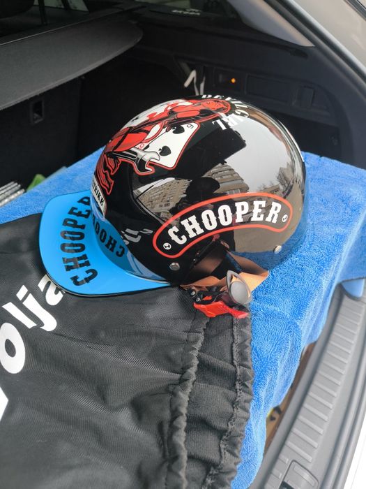 Casca moto chooper