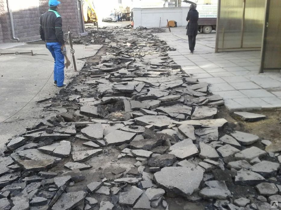 Брусчатка и освальт по Алмате